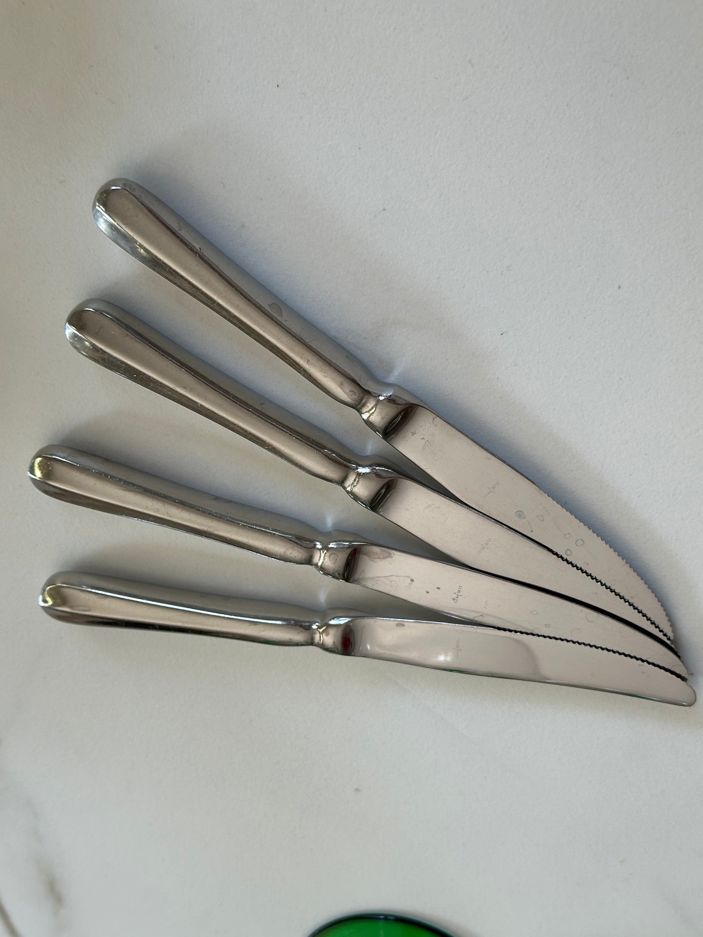 Vintage Gero Tafelmessen – Roestvrij Staal – Per Stuk - Ruby Conceptstore 