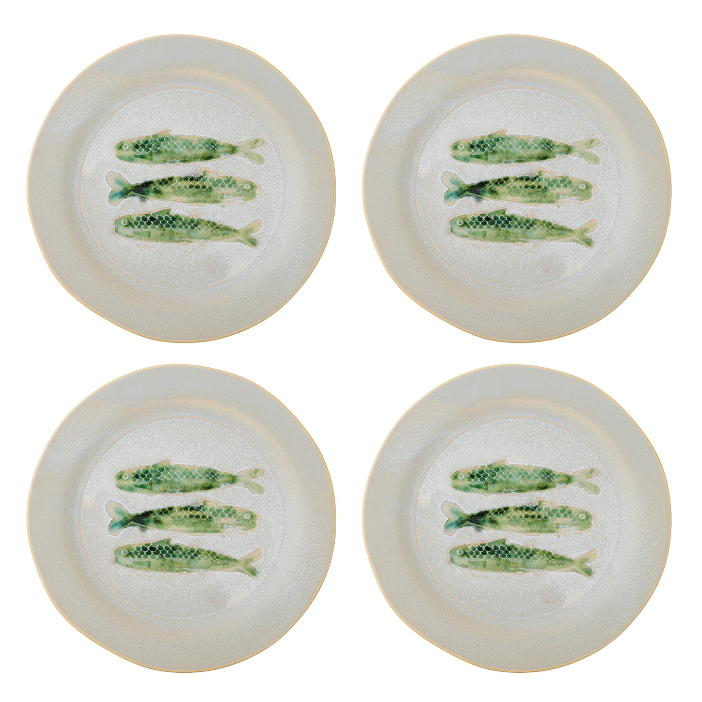 Hadden Plate – Bord met groene vis