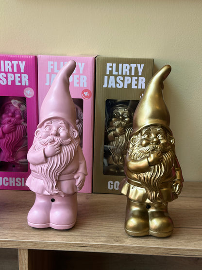 Flirty gouden Jasper: De Flirtende Kabouter met geluid!