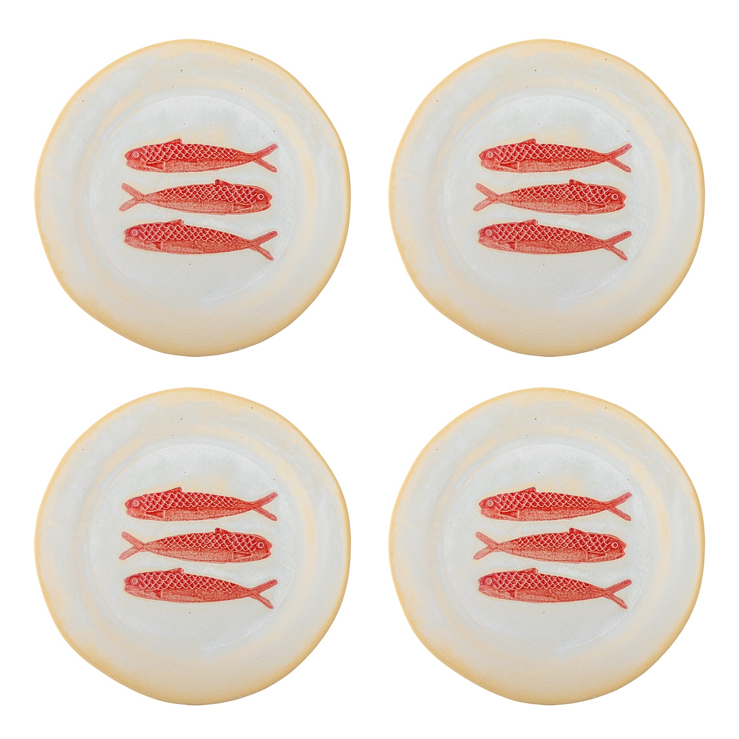 Hadden plate – Bord met rode vis