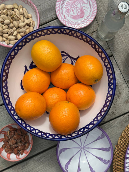 Spaanse Serveerschaal 27 cm Granada Blauw | Rubia Cerámica