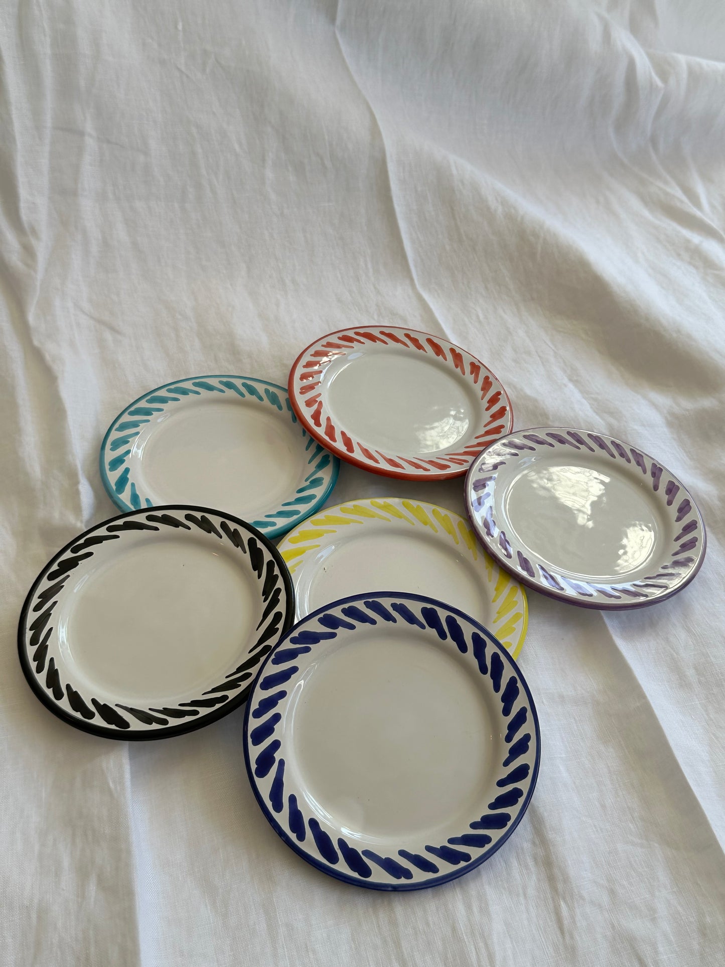 Sideplate Filo Zwart | Rubia Cerámica