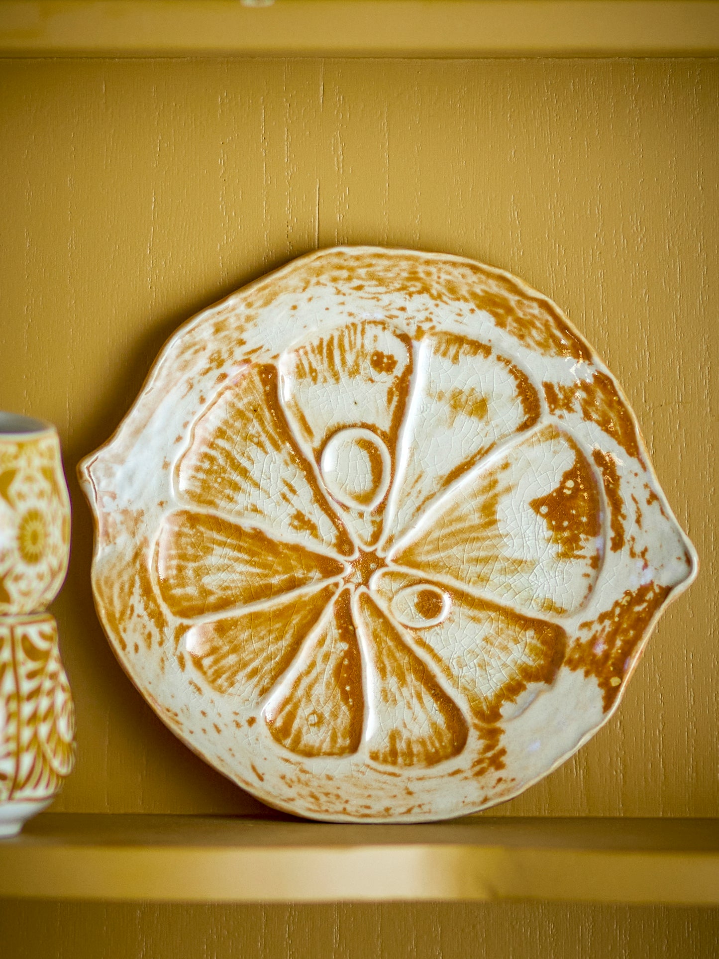 Golda serving plate – Citroenvormig serveerbord