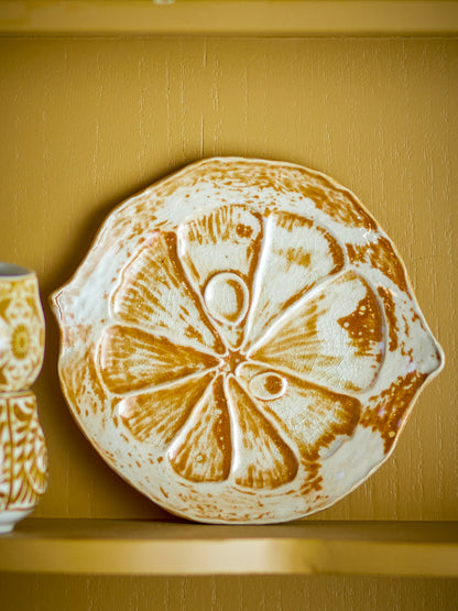 Golda serving plate – Citroenvormig serveerbord