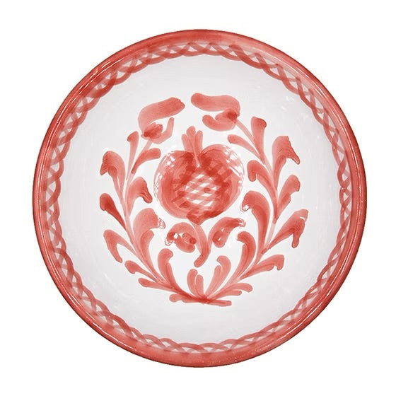 Tapasschaaltje 10 cm Granada Coral | Rubia Cerámica