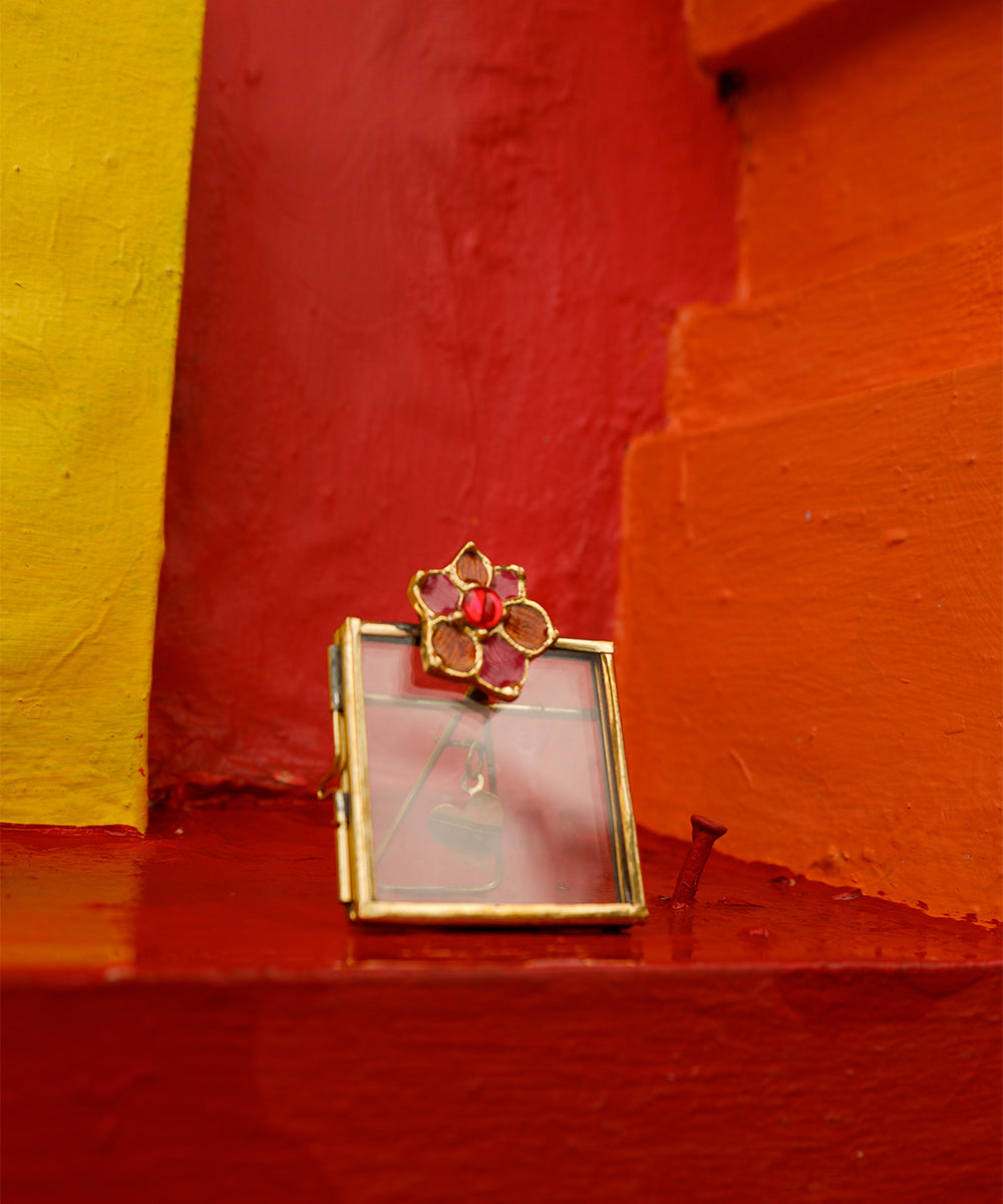 Doing Goods Cameron Flower Mini Photo Frame – klein fotolijstje met bloem - Ruby Conceptstore 