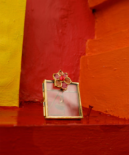 Doing Goods Cameron Flower Mini Photo Frame – klein fotolijstje met bloem - Ruby Conceptstore 