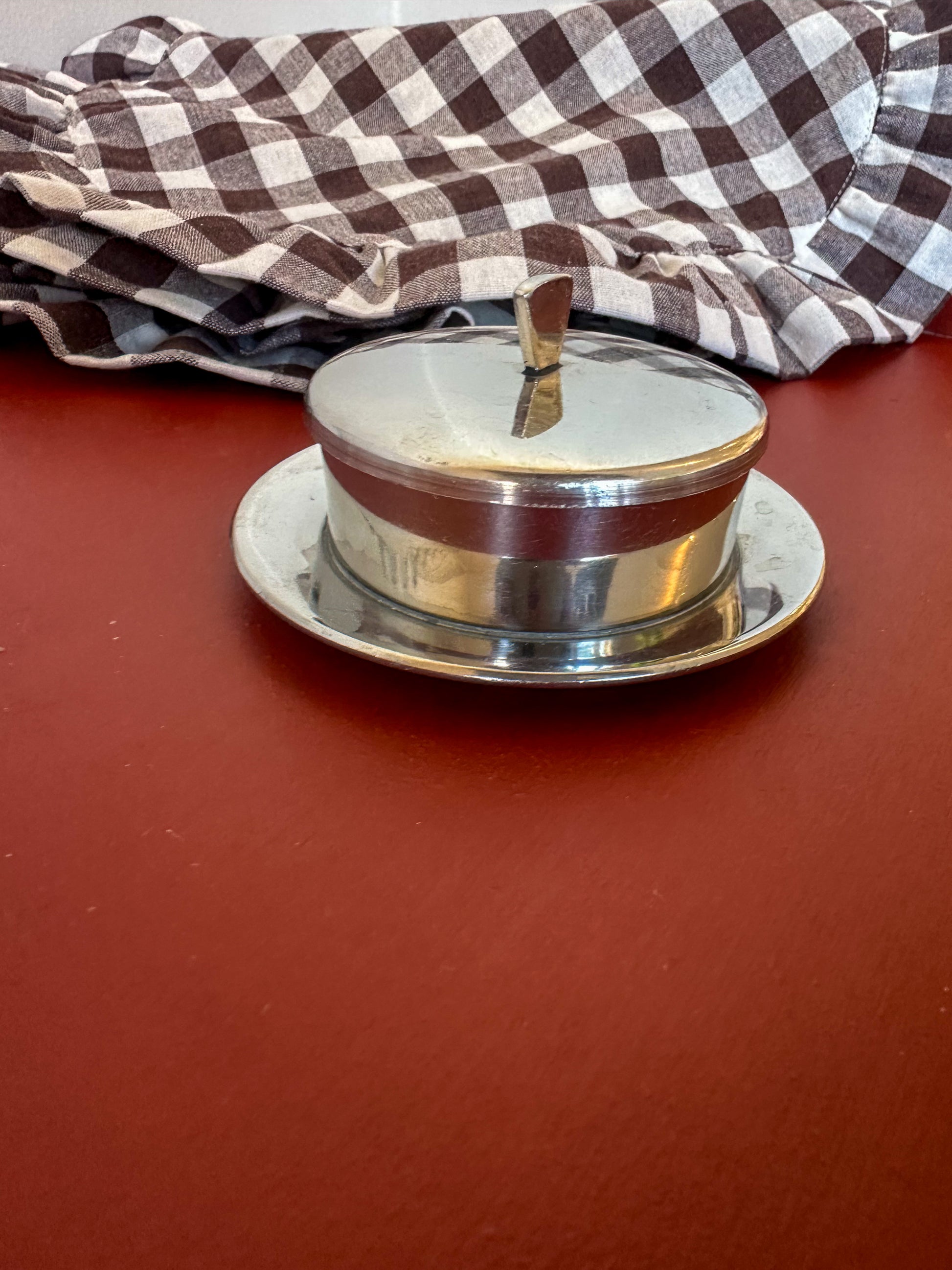 Vintage RVS Botervloot - Ruby Conceptstore 
