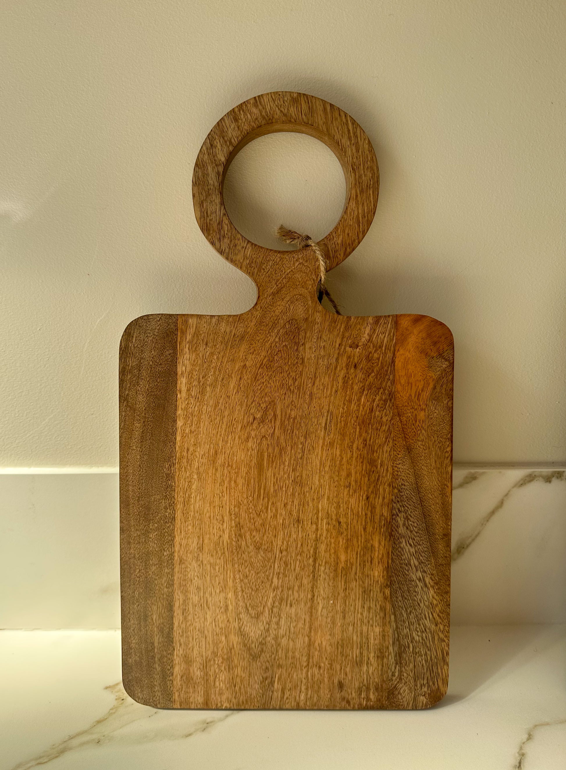 Serveerplank van hout met rond handvat - RUBY Conceptstore 