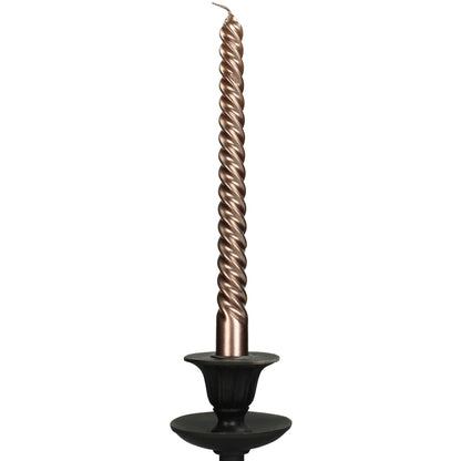 Kaarsen Twisted Koper - RUBY Conceptstore 