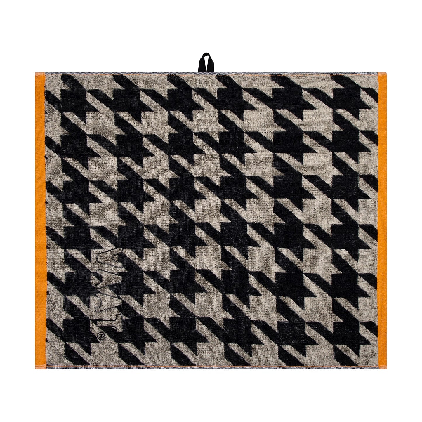 Handdoeken set PIED DE POULE zwart zand - RUBY Conceptstore 