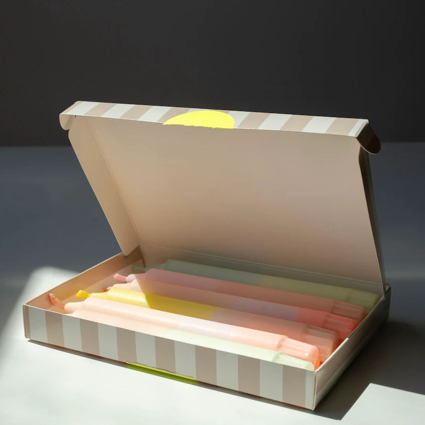 Kaarsenbox rustige kleuren - RUBY Conceptstore 