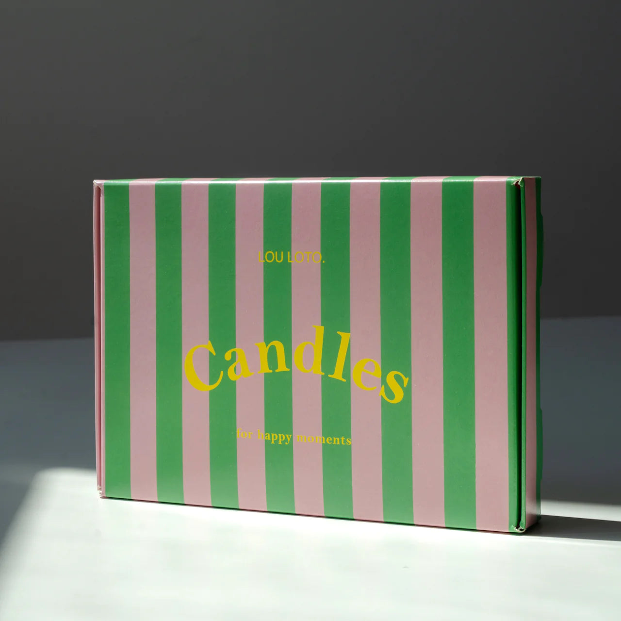 Kaarsenbox kleurrijk - RUBY Conceptstore 