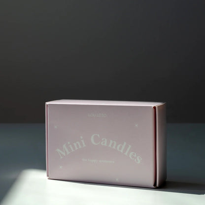 Mini kaarsenbox kleurrijk - RUBY Conceptstore 