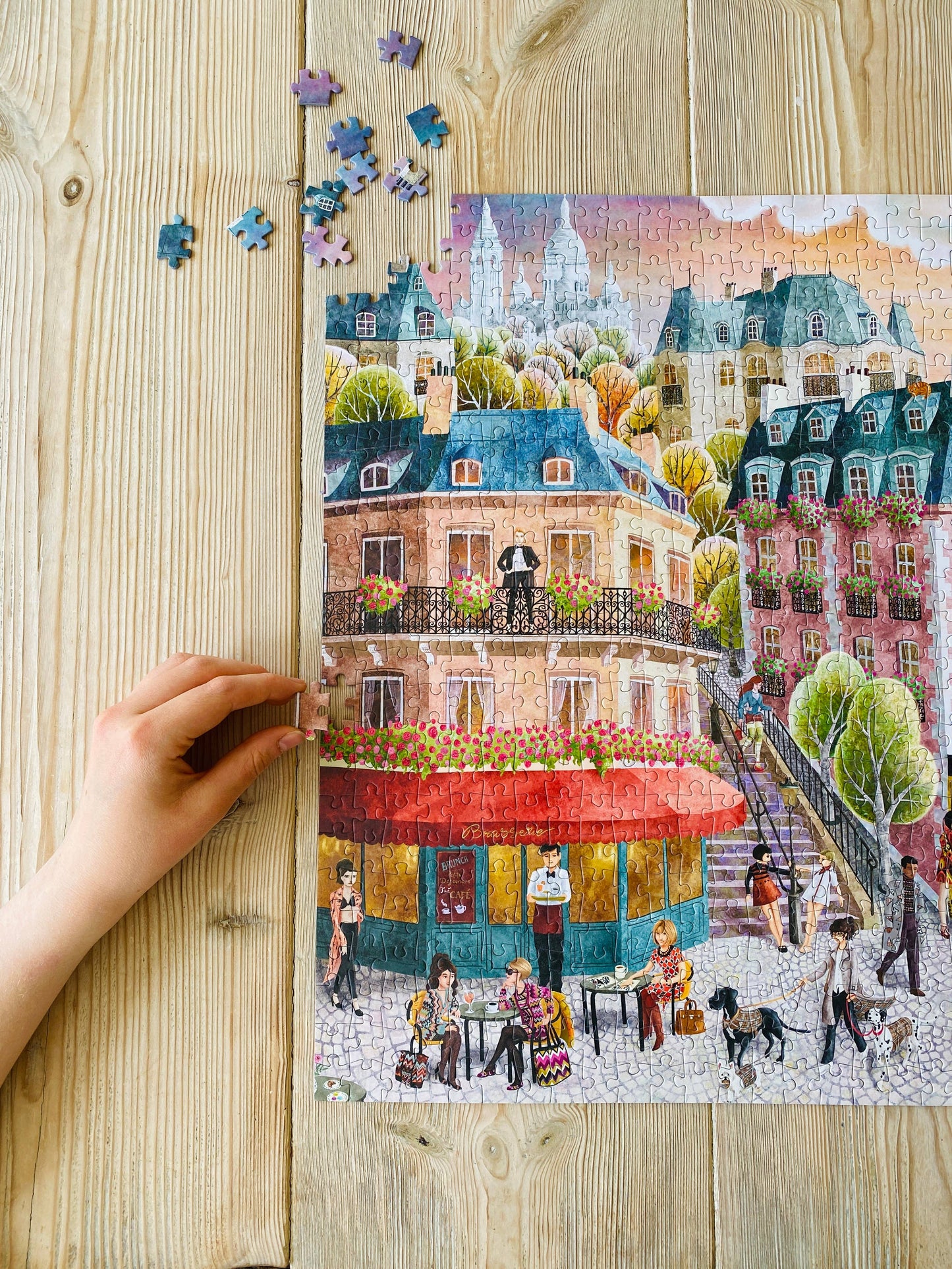 Pre order - Puzzel HOME OF FASHION Parijs 1000 stukjes