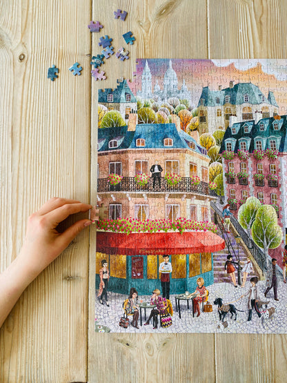 Pre order - Puzzel HOME OF FASHION Parijs 1000 stukjes