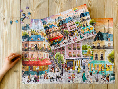 Pre order - Puzzel HOME OF FASHION Parijs 1000 stukjes
