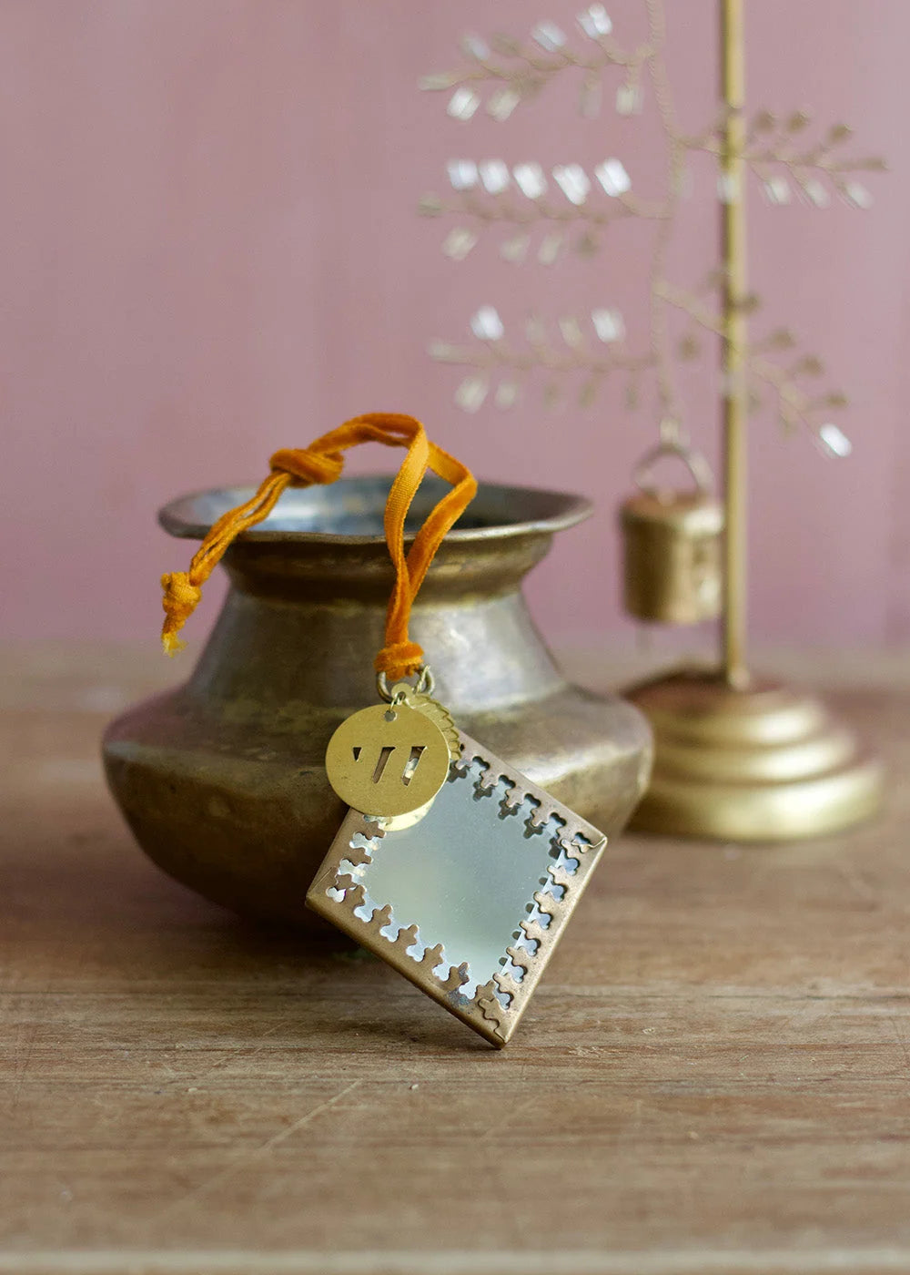Spiegel Ornament Geruit