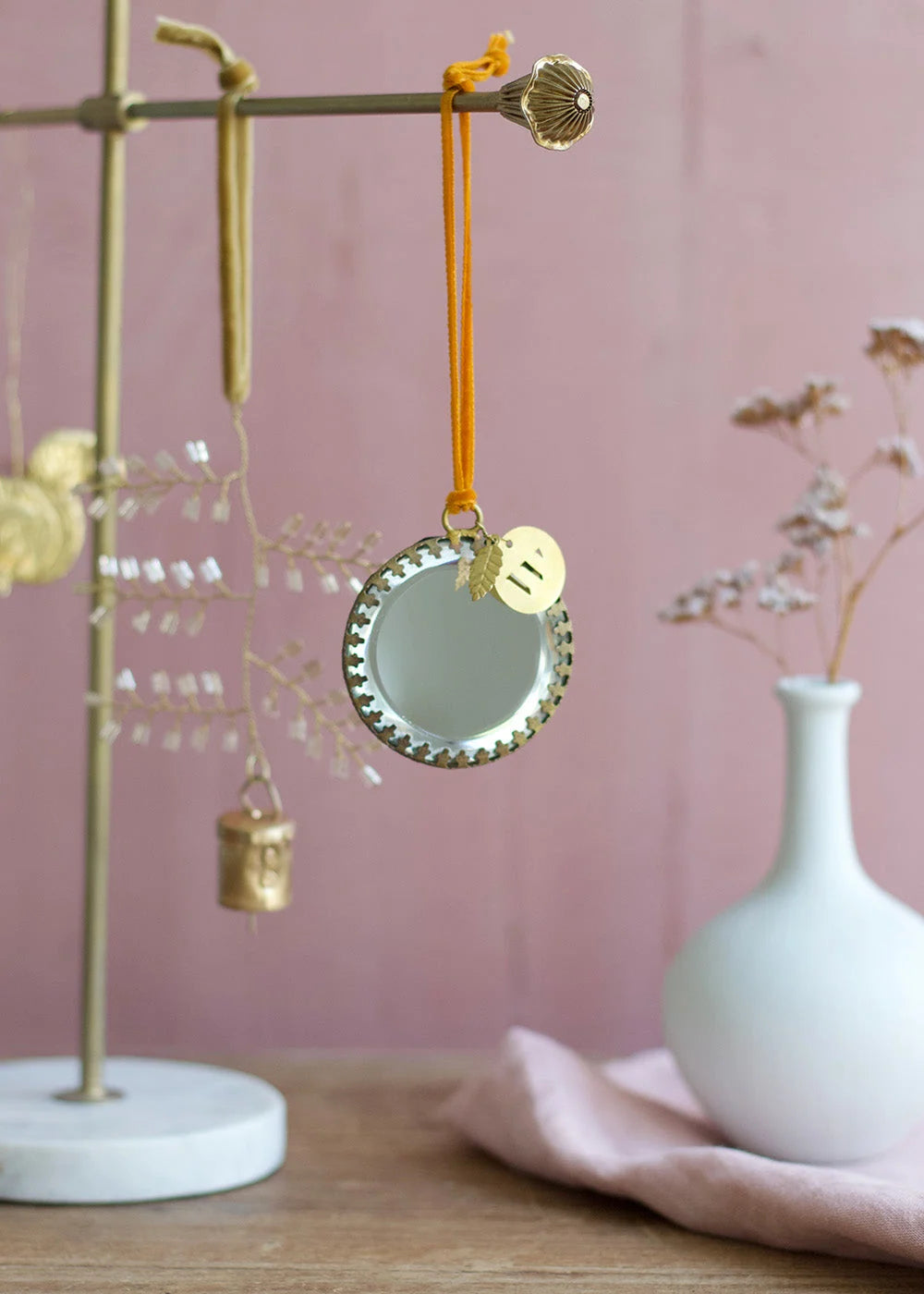 Rond Spiegel Ornament
