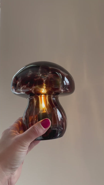 Mushroom lamp Wit