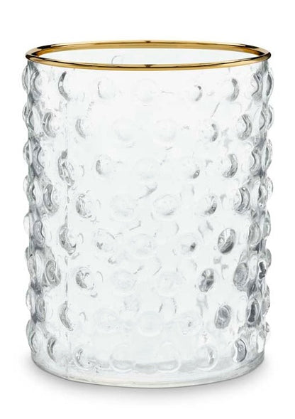 Decoratief glas ribbel 10cm - RUBY Conceptstore 